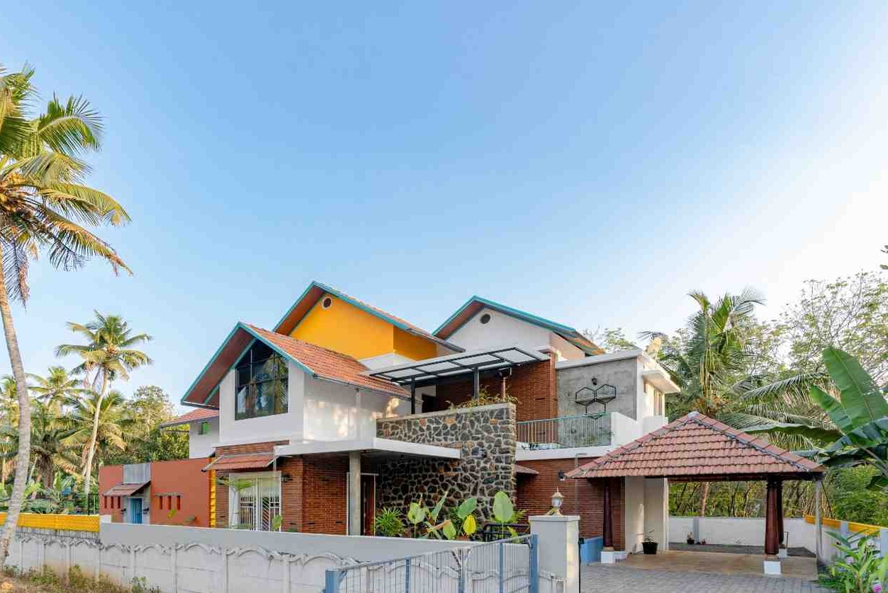 contemporary tropical house