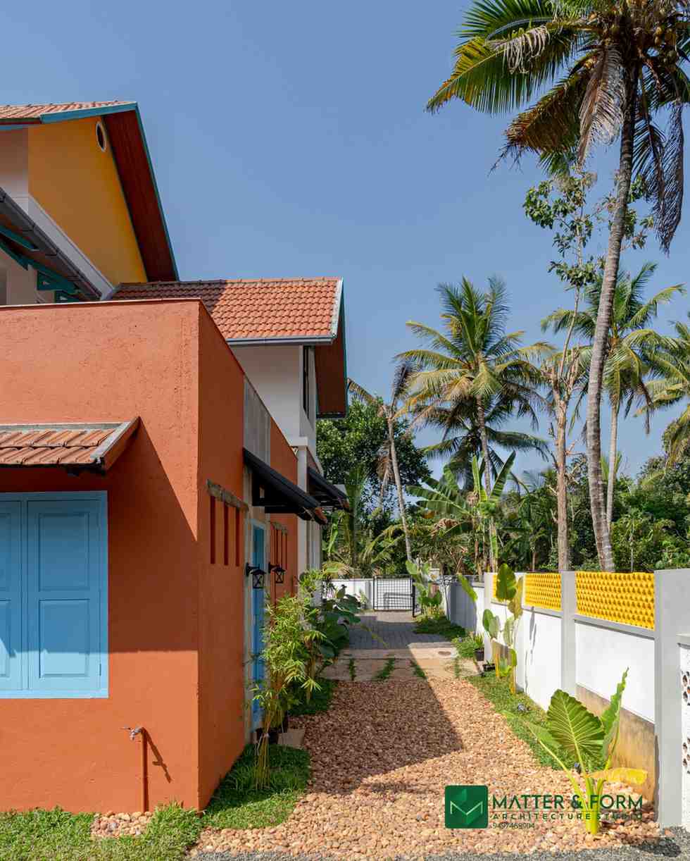 contemporary tropical house