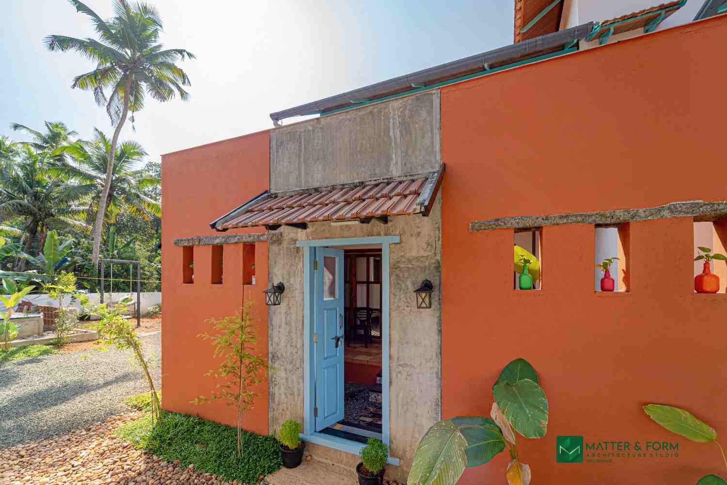 contemporary tropical house