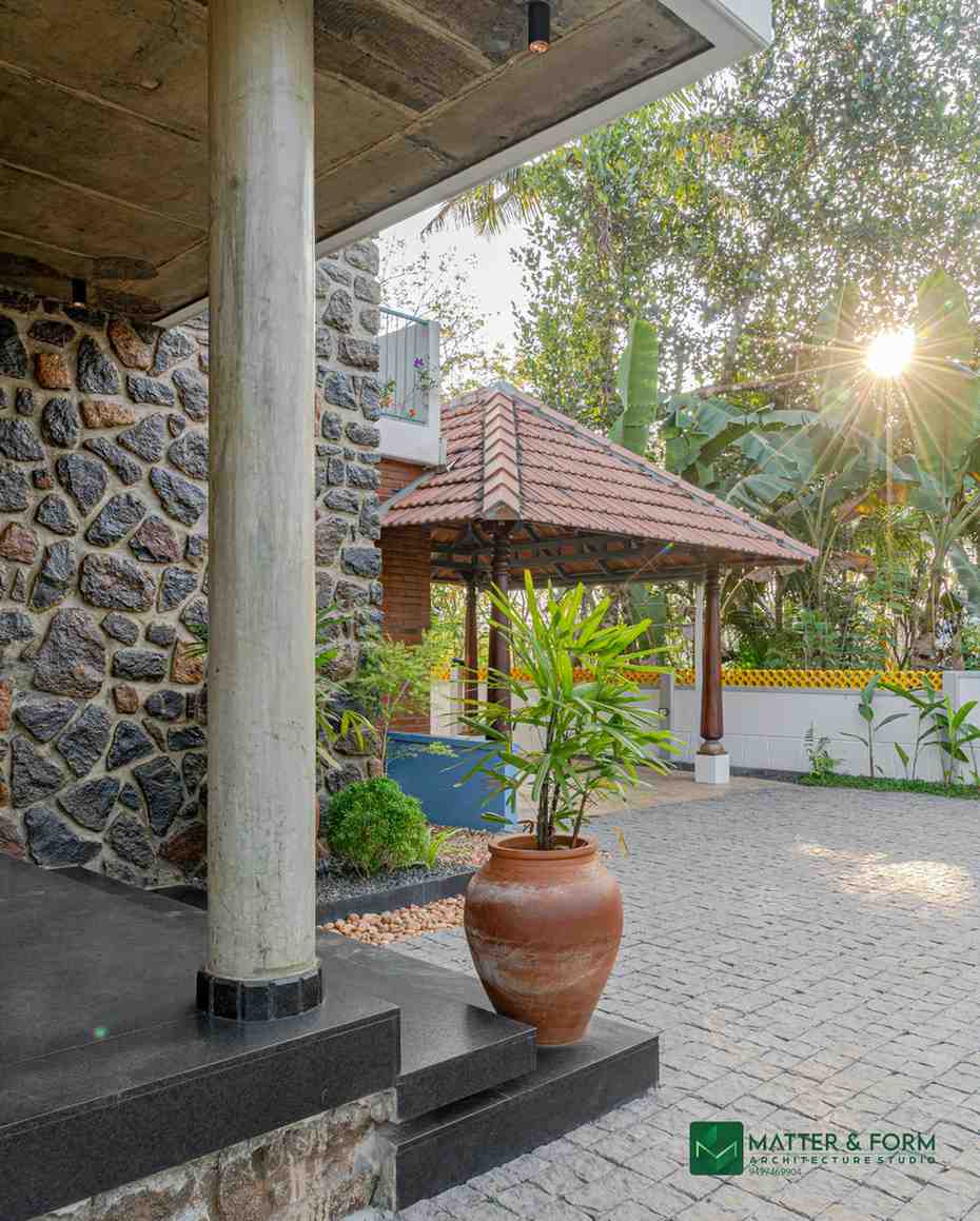 contemporary tropical house